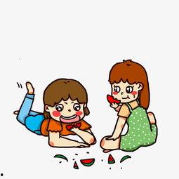 吃瓜群众影子素材